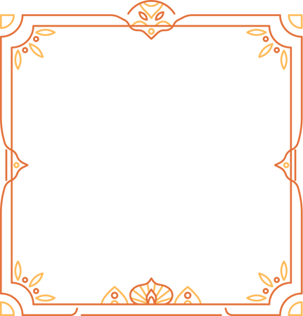 Elegant Ornate Profile Picture Frame